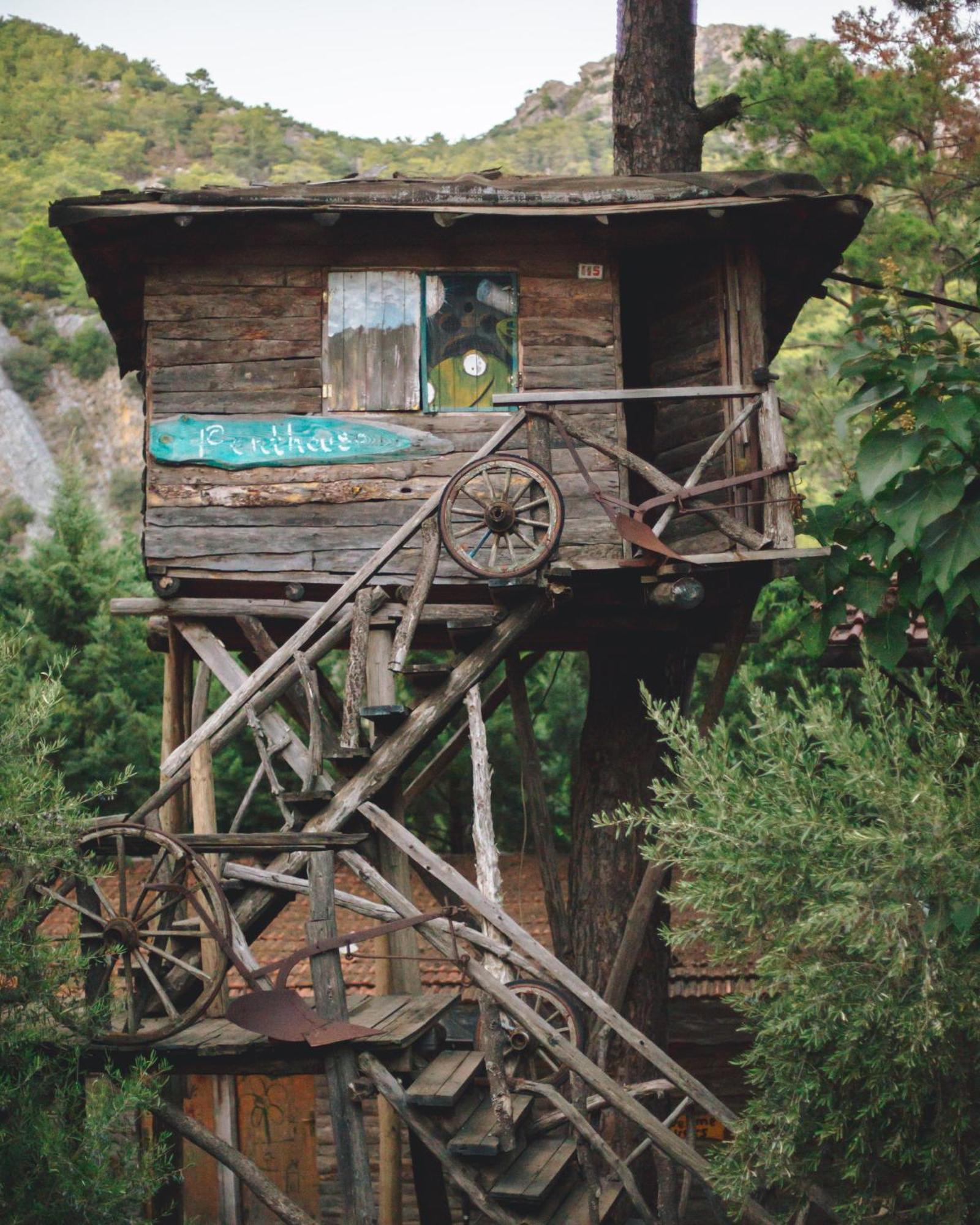 Kadir'S Top Tree Houses Olympos Buitenkant foto